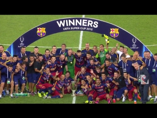 european super cup 2015. barcelona (spain) - seville (spain)