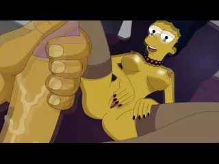 [porn cartoon] - the simpsons: marge