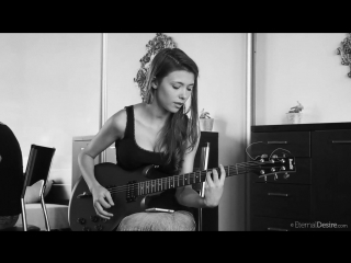 ekaterina volkova (mila azul) plays the guitar and sings. big tits big ass
